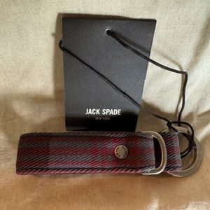 JACK SPADE - Cocharron Plaid Key Fob